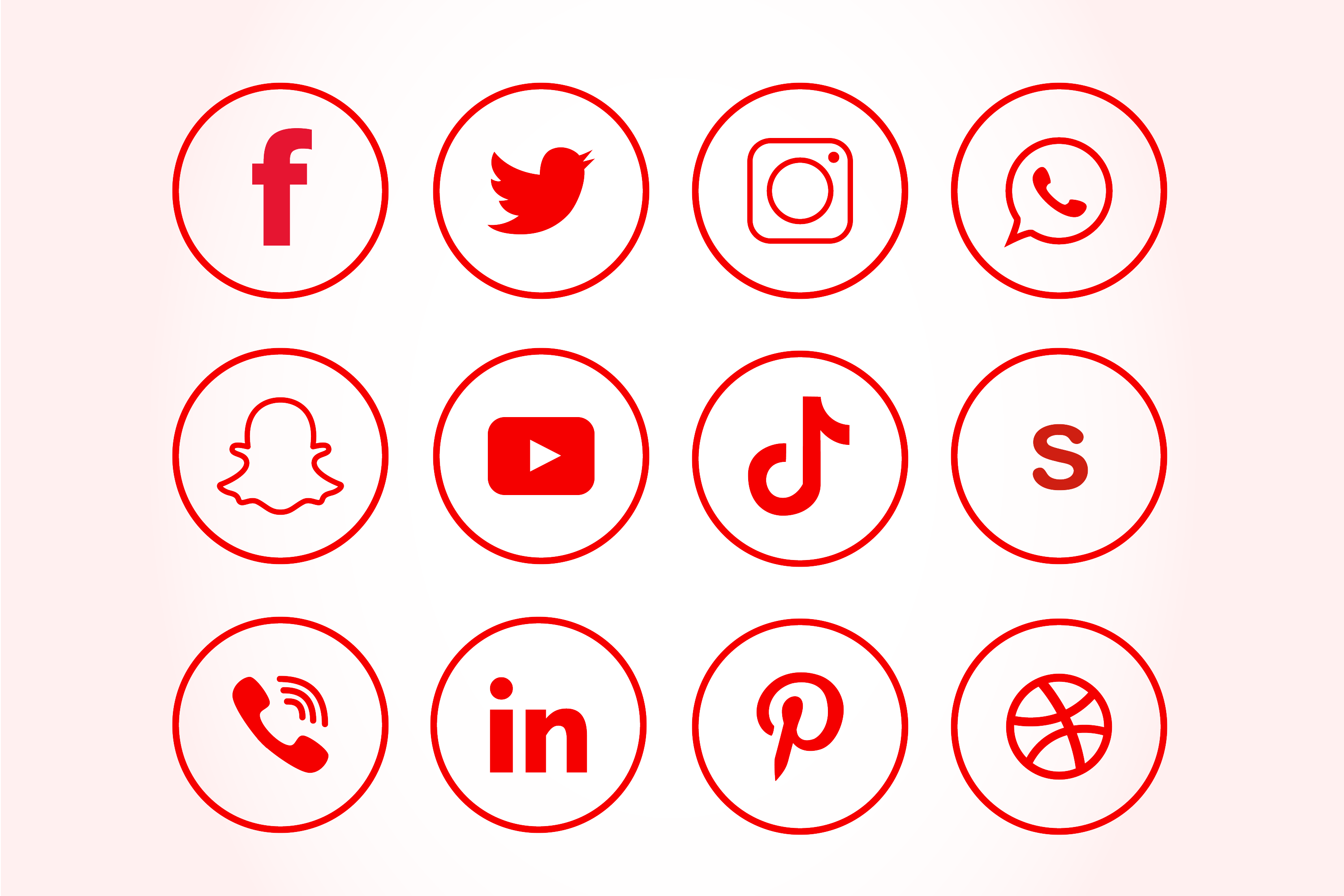 Red Moth Technologies social media icons